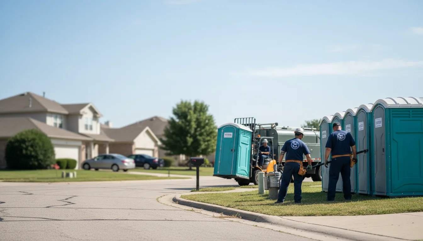 Porta Potty Rental in Mason City, IL near me